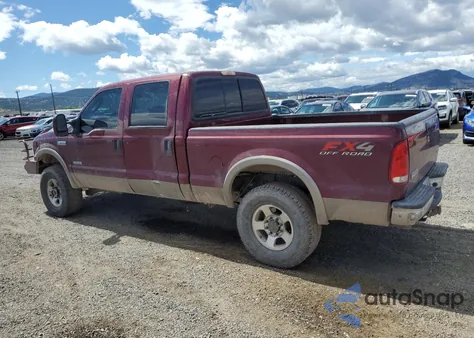 2005 Ford F250 Super Duty from USA, damaged, VIN 1FTSW21P65EC22874
